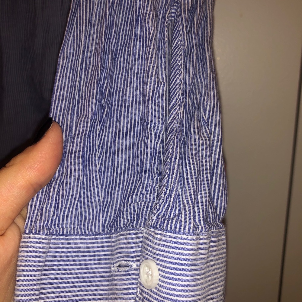 Pinstriped button up - Picture 4 of 4